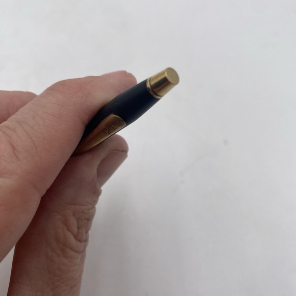 VTG Cross Classic Century Lead Pencil Matte Black 23K Gold Trim VGC - Picture 9 of 10